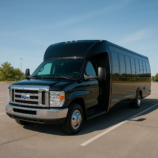 Cincinnati Shuttle Bus Rentals 18 Passenger Shuttle Bus