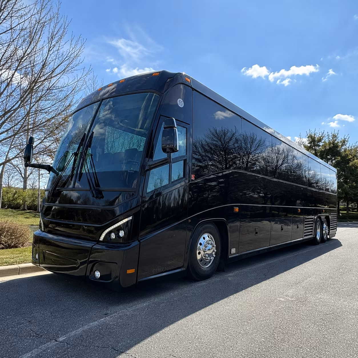 cincinnati bus rental service area